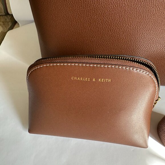 Brown Tote by Charles & Keith - Picture 3 of 12